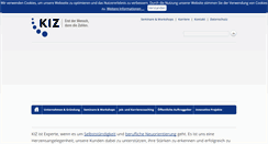Desktop Screenshot of kiz.de