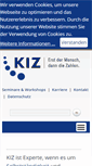 Mobile Screenshot of kiz.de