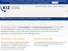 Tablet Screenshot of kiz.de